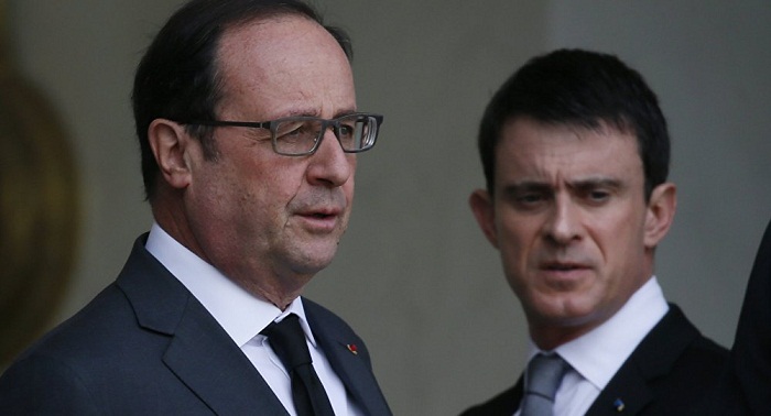 Popularité: Hollande en baisse, Valls encore plus